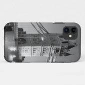 Black White London Tower Bridge Case-Mate iPhone Case (Achterkant (horizontaal))