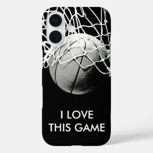 Black & White Love Basketball iPhone 7 Coque