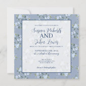 Black & White Modern Wedding Invitation (Devant)