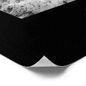 Black White Motivation Freedom Poster (Coin)