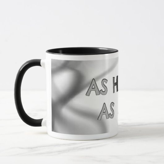 Black & White Mug (Gauche)