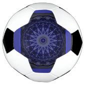 Black White n Purple Soccer Ball (Tourné)