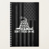 Black & White Ne pas me taper sur le drapeau améri (Devant)