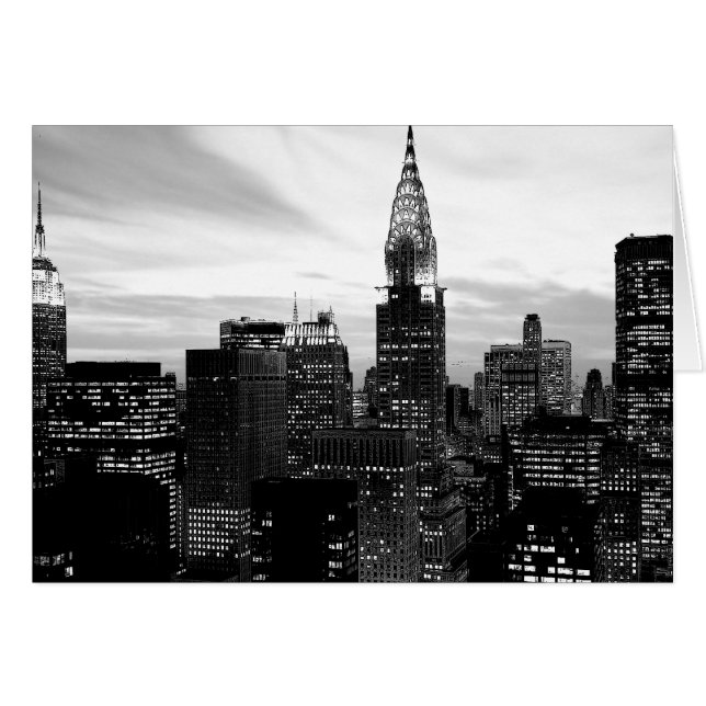 Black & White New York (Voorkant Horizontaal)