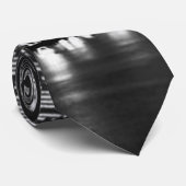 Black White New York avond Stropdas (Opgerold)