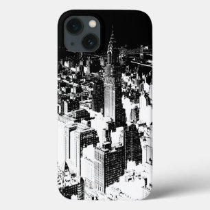 Black & White New York iPhone 13 Hoesje
