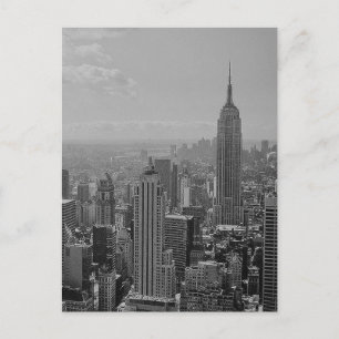 Black & White New York City Briefkaart