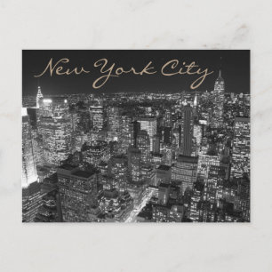 Black & White New York City Briefkaart