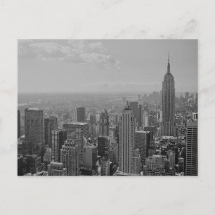 Black & White New York City Briefkaart