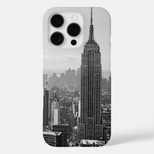 Black & White New York City iPhone 16 Pro Hoesje