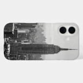 Black & White New York City Case-Mate iPhone Case (Achterkant (horizontaal))