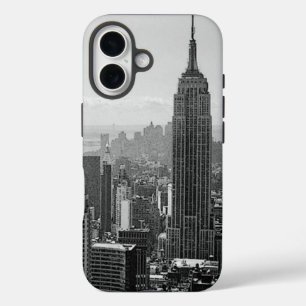 Black & White New York City iPhone 16 Hoesje