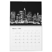 Black & White New York City Kalender (Feb 2026)