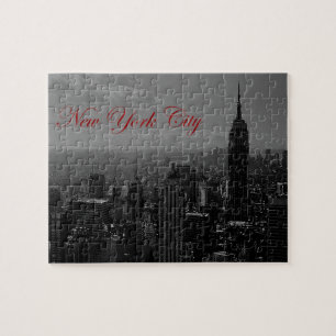 Black White New York City Legpuzzel