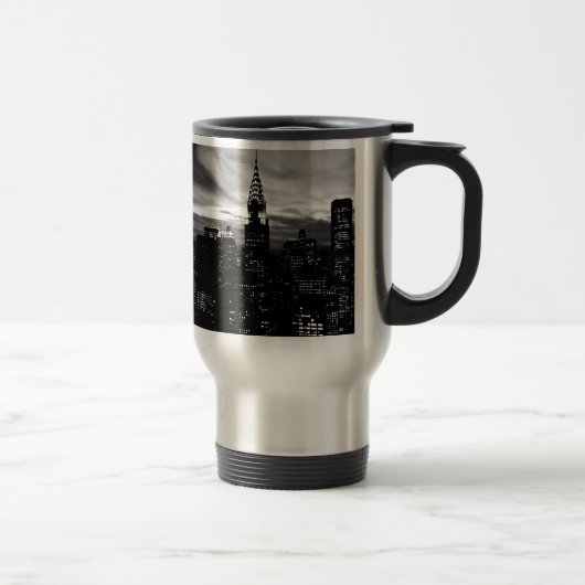 Black & White New York City Midtown Mugs (Droit)