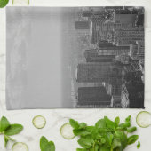 Black & White New York City Theedoek (Gevouwen)