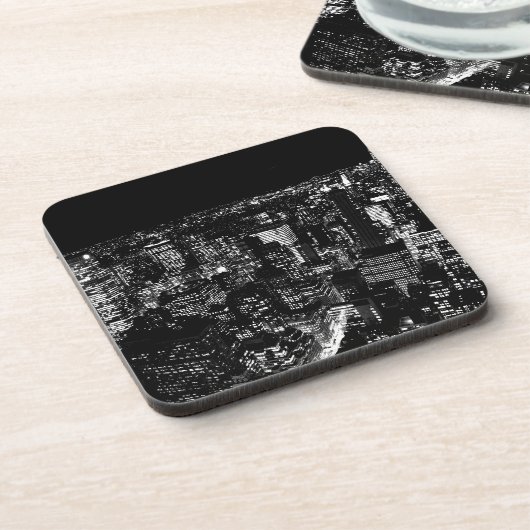 Black & White New York Onderzetter (Linkerzijde)