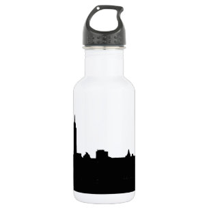 Black & White New York Silhouette Waterfles