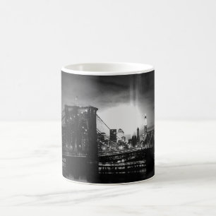 Black & White New York Skyline Koffiemok