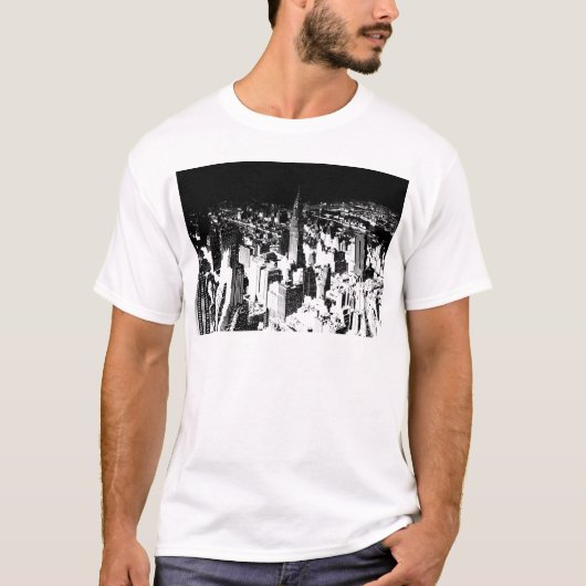 Black & White New York T-shirt (Voorkant)
