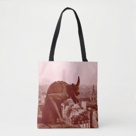 Black & White  Paris Foto Gargoyle Tas