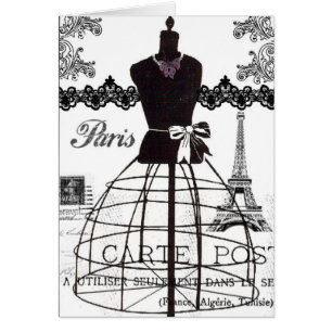 Black White Paris Mode Mannequin