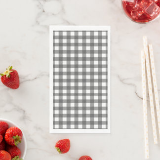 Black & White Pattern Paper Napkin Guest Towel Servet