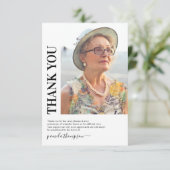 Black White Photo Funeral Merci (Debout devant)