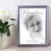 Black & White Photo Herinnering Service Beste Ones Poster