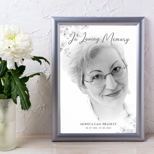 Black & White Photo Herinnering Service Beste Ones Poster