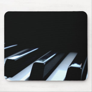 Black & White Piano Keys Muismat