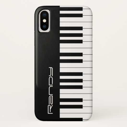 Black & White Piano Keys | Muziekgeschenken Case-Mate iPhone Case (Achterkant)
