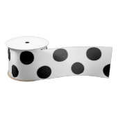 Black White Polka Dots Pattern Lint (Spoel)