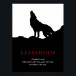 Black White Pop Art Leadership Wolf Poster<br><div class="desc">Wolves Digital Artwork - Wolf Silhouette Ordinateur Animal Art - College Pop Art - Wild Animals Ordinateur Images</div>