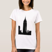 Black & White Pop Art New York T-shirt (Voorkant)