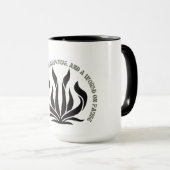 Black & White Quote Mug (Devant droit)