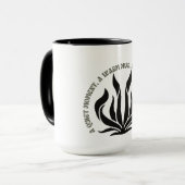 Black & White Quote Mug (Devant gauche)