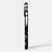 Black White Retro New York City Case-Mate iPhone Case (Achterkant / Links)