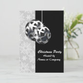 Black white Silmas themafag Kaart (Staand voorkant)