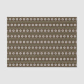 Black & White Small Florals Tissuepapier (Voorkant)
