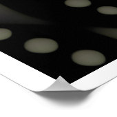 Black & White Smooth ~ Imprimer / Poster (Coin)