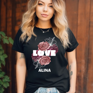 Black & White Streetslijtage LOVE T-Shirt