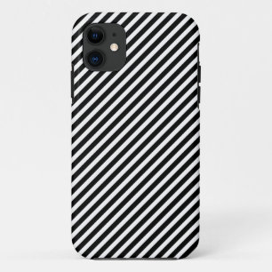 Black & White Striped iPhone 5 Hoesje