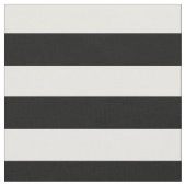 Black White Striped Modern Wedding Party Stof (Close Up)