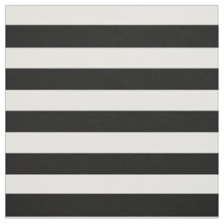 Black White Striped Modern Wedding Party Stof