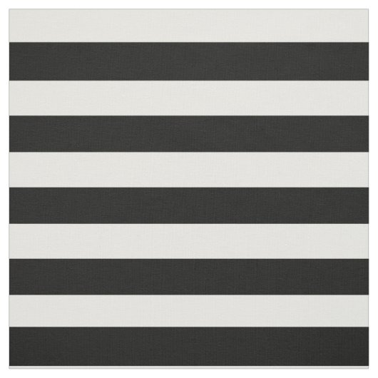 Black White Striped Modern Wedding Party Stof (Swatch)