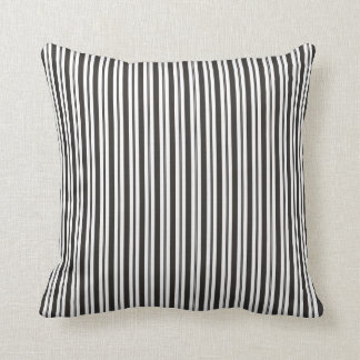Black White Stripes Farmhouse Modern Pattern 03 Kussen
