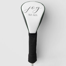 Black White Stylish Custom Golf Club Headcover