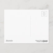 Black & White Tall Grass Briefkaart (Achterkant)