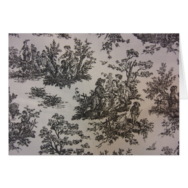 Black & White Toile (Voorkant Horizontaal)